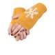 thumbnail image 3 of Guantes de medio dedo Sonducket gris claro y amarillo, 3 of 6