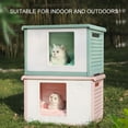 thumbnail image 4 of Maison pour Animaux Résistante aux Intempéries Maison pour Chat Extérieure avec Design Imperméable et Respirant pour Chats Chiots, 4 of 8