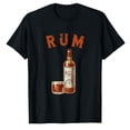 thumbnail image 1 of AALJY Rum Pirate's Favorite Drink Alcoholic Beverage Rum T-Shirt, 1 of 5