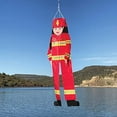 thumbnail image 6 of In the Breeze 5150 — Firefighter 40-Inch Breeze Buddy Windsock - Hanging Firefighter Decoration, 6 of 6