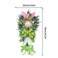 thumbnail image 3 of Clearance! YZEGDCH Easter Door Wreaths, Summer Wreaths for Front Door， Wall Home Indoor Outdoor Decor, 3 of 7