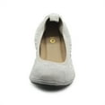 thumbnail image 3 of Ollio Women's Shoes Glitter Slip On Comfort Basic Ballet Flats F118, 3 of 6
