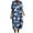 Dark Blue, variant on Youyipin womens dresses Floral Block Print Sleepwear Dress Sleepwear Maxi Beige Cotton Ethnic Beach cover up nightwear Caftan Dress Plus Size summer dresses for women 2025
