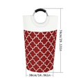 thumbnail image 3 of Household Toy Storage Bag Bedroom Fabric Storage Basket Foldable Laundry Organiser with Handle for Bathroom Bedroom, 3 of 4