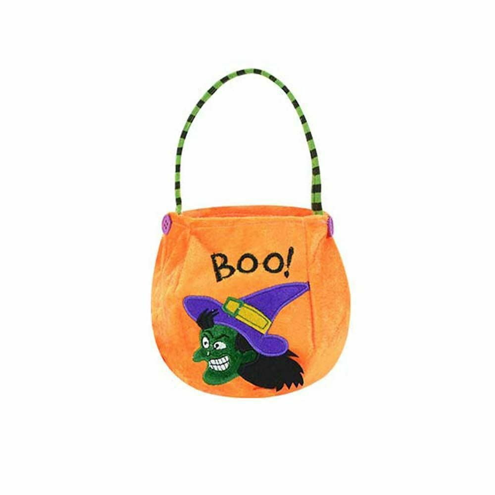 Decor Props Gift Basket Cute Pumpkin Halloween Candy Bag Kids Candy Bucket Candy Tote Bags Gift