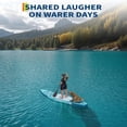 thumbnail image 2 of Studyset Inflatable Stand Up Paddle Board 11ft*34"/10.6ft × 30" Extra Wide Paddle Boards for Adults, SUP with Premium Accessories & Nylon Backpack, Adjustable Paddle, Hand Pump, 3xFin, Leash, 2 of 6