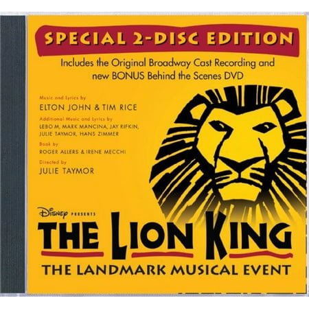 Lion King On Broadway Original Broadway Cast Includes