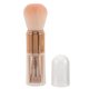 thumbnail image 1 of unbranded 1Jgo Kit De Brochas Cosméticas Portátiles 5 En 1 Con Mango Extensible Y Estuche Rosa Dorado, 1 of 7