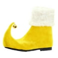 thumbnail image 4 of yuksok Christmas Elf Shoes with Bells - Halloween Cosplay Accessories for Dressing Up 43, 4 of 9