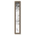 thumbnail image 2 of ArtToFrames 5" x 38" Aged White Gold Picture Frame, 5x38 inch Silver Wood Poster Frame (WOM-2036),  Pack, 2 of 7