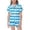 Sky Blue, variant on Aocisk Sleepwear Kids Childrens Fashionable Rhombus Print Button Down Lapel Short Sleeve Top Shorts Pajama Set for Kids 2 13 Years Girls Pajama Set Yellow 12-13 Years