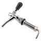 thumbnail image 1 of Adjustable Draft Beer Faucet Chrome Plating With 4 Inch Shank Home Brewing Kegging Homebrew Kegerator Draft Beer Tap, 1 of 5