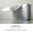 thumbnail image 1 of Housse de Climatiseur Extérieur pour Unités 1.5P (86x35x60cm) - Polyester Durable, Protection Résistante aux Intempéries contre le Soleil/pluie/poussière, Installation Facile, Design Moderne Simple, Pas Besoin de le Retirer en Fonctionnement, 1 of 4
