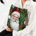 thumbnail image 6 of Santa Claus Set with Unique Patterns - 16x16, 18x18, 20x20 Inches - Set of 2 for Living Room, Bedroom, and Office - Includes Throw Pillow Inserts and Chair, 6 of 6