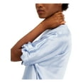 thumbnail image 3 of ALFANI Womens Light Blue Zippered Dolman Sleeve Scoop Neck Wear To Work Blouse XL, 3 of 4