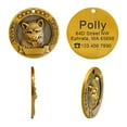 thumbnail image 4 of Pet Artist 3D Gold Personalized Dog Tags with Breeds Customized Name ID Collar Tag Free Engraved, 4 of 6