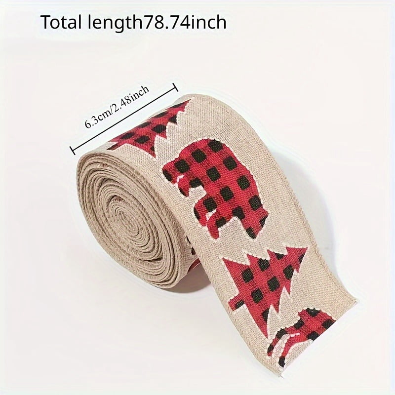 Christmas DIY Fabric Set – 4 Festive Patterned Cloth Pieces for Holiday Crafts & Decorations