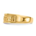 thumbnail image 3 of Bague d'Orteil Réglable en Or Jaune 14k Clé Grecque Midi Ouverte, 3 of 9