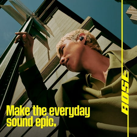 Bose QuietComfort Earbuds, Wireless Noise Cancelling Earbuds, Black