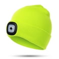 thumbnail image 3 of Beanie with Light for Kids, USB Rechargeable Hands Free LED Headlamp Cap Winter Knitted Night Lighted Hat, 3 of 9