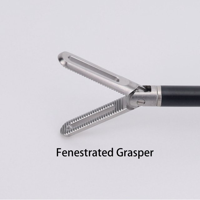 Instrumentos laparoscópicos de precisión para cirugía mínimamente invasiva, pinza quirúrgica para laparoscopia de 5 mm