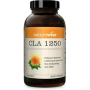 NatureWise CLA 1250 Exercise Enhancement Supplement, Soft Gels, 180 Ct