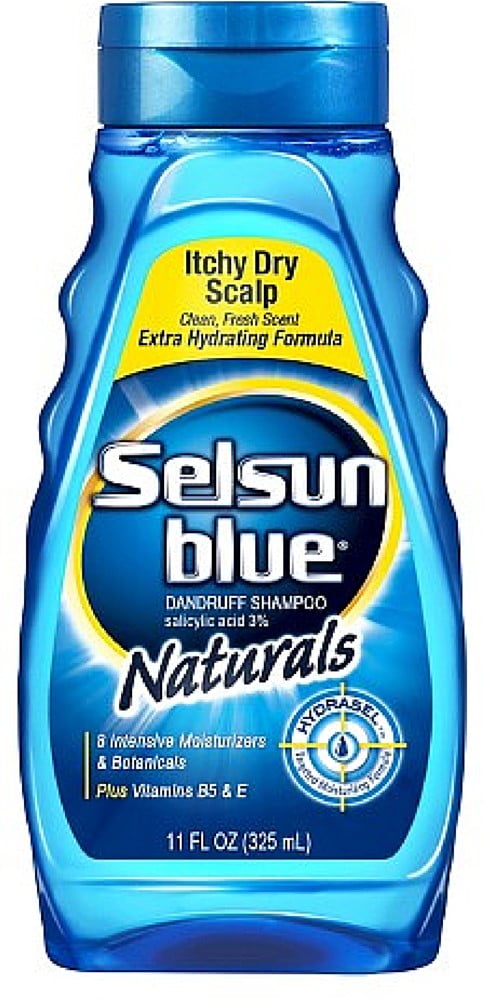 Blue Dandruff Shampoo Itchy Dry Scalp oz (Pack of 6) - Walmart.com