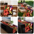 thumbnail image 6 of Puerto Rico Flag Table Runner 72 Inches Long, Frog Red Flower Summer Leaf Kitchen Coffee Dining Table Decoration for Home Party Birthday Wedding Home Decor 13x72 Inches, 6 of 8