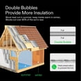 thumbnail image 2 of Durable Silicone Spiral Pipe Wrap Insulation Bubble Film 6 x 25' Long Lasting, 2 of 10