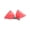 Coral Red, variant on Pastel Puffy Bow Hair Clip for Girls – 1 Pack - Summer Crystal