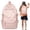 Pink, variant on Backpack Polka Dot Backpack for Women Cute Backpack Nylon Waterproof Daypack Trendy Slouchy Bookpack for Campus Commute