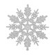 thumbnail image 1 of Teissuly Christmas Tree Ornaments, Crystal Snowflake Ornaments Christmas Hanging Decorations Snowflake Drop Pendants Decors for Christmas Tree Winter Wonderland Party New Year Wall Window Teissuly WER202310233896, 1 of 1