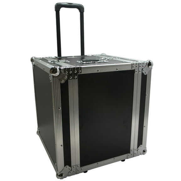 Harmony Cases HC10UEDHW DJ Flight 10U FX Effect 16" Depth Case Casters & Handle