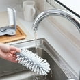 thumbnail image 4 of 3-Suction Cup Rotating Glass Cleaner Brush – 360° Automatic Bottle Scrubber for Wine Glasses, Baby Bottles & Bar Tools, Removable PP/PVC Bristles, Space-Saving Design Multicolor, 4 of 9