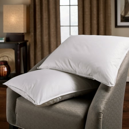 DOWNLITE Hotel Down Alternative Hypoallergenic  EnviroLoft Pillow  (Best Flat Pillow For Back Sleepers)