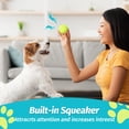 thumbnail image 2 of Dog Tennis Balls 4 Pack, 2" Durable High-Bounce Mini Tennis Balls for Dogs, Squeaky Dog Ball for Fetch & Training, Outdoor Interactive Dog Toy Ball for Small Dogs Puppy Puppies, 2 of 7