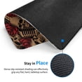 thumbnail image 2 of Skulls Microphones Roses Rock Mouse Pad Non-Slip Rubber Gaming Mousepad Rectangle for Computers Laptop 8.3 x 10.3 in, 2 of 6