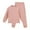 AGJQ#7 Pink, variant on oqasdz Baby Girl Outfits Thermal Underwear Winter Lined Warm Long Sleeve Top And Pants Comfy Loungewear Indoor Outdoor Activities Size 3 Y-4 Y