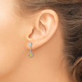 thumbnail image 3 of Primal Gold 14 Karat White Gold Diamond and Citrine Earrings, 3 of 4