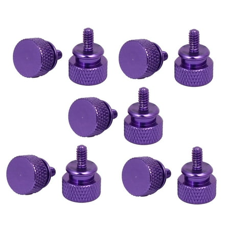 Db9f Thumb Screws - Uxcell 6#-32 Computer PC Case Fully Threaded Knurled Thumb Screws (10-pack)