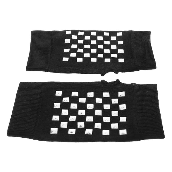 WRITWAA Women's Crochet Fingerless Gloves, Knitted Cotton, Soft and Comfortable, 1 Pair, Winter Warm Accessories