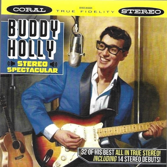 Buddy Holly - Stereo Spectacular 32 of His Best in True Stereo - Music & Performance - CD