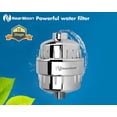 thumbnail image 4 of Shower head and 15-level shower filter combination, high-pressure filtration shower for hard water, improves your skin and hair condition (8 inches, chrome color), 4 of 4