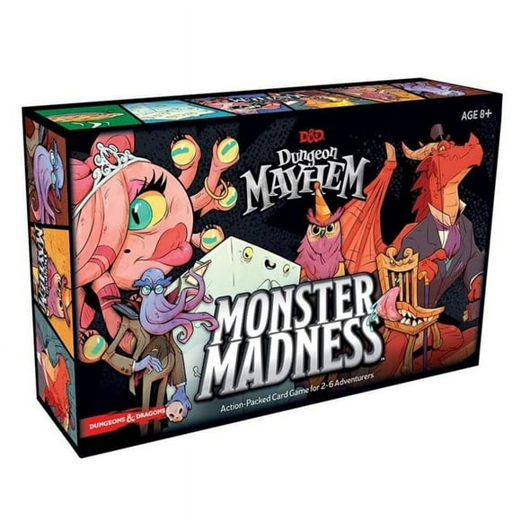 Children's series board game card Dungeon Mayhem dungeon full English crazy monster strategy game