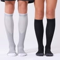 thumbnail image 5 of Goldeer Compression Socks for Women & Men 20-30 mmHg Knee High, 3 Pairs Graduated Support for Leg Pain Relief & Circulation, All-Day Comfort for Work, Travel & Running, 5 of 6
