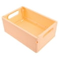 thumbnail image 5 of FELTECHELECTR Organizer Bins Collapsible Bins For Storage Orange PP Material 1Pack, 5 of 8