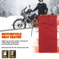 thumbnail image 4 of 12V Universal Carbon Fiber Seat Heater Cover Heating Motorcycle UTV XP ATV C1F8, 4 of 8