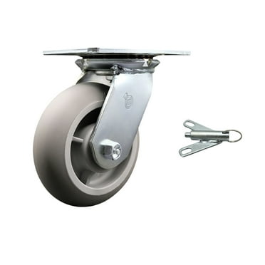 6 Inch Heavy Duty Thermoplastic Caster with Ball Bearing and Swivel Lock SCC