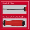 thumbnail image 5 of Hyper Tough 2-Piece Demolition Screwdrivers with Wrench Ready Hex Bolsters, 5 of 10