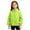 Green, variant on Girls Polar Fleece Jacket Fuzzy Sherpa Zip Up Stand Collar Coat Fall Winter Warm Outwear with Pockets for Kids 3-12 Years